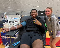 Student blood drive