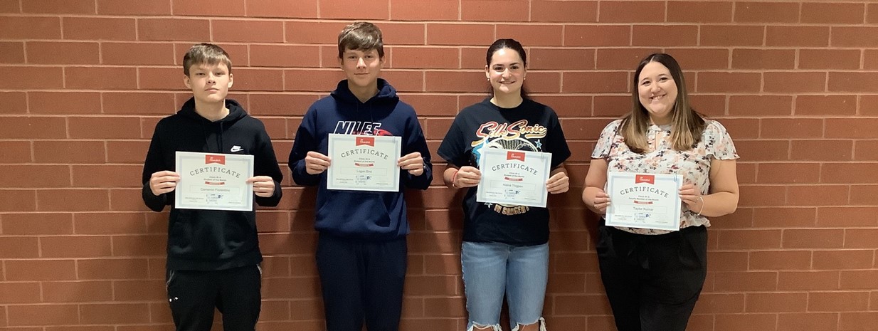 Congratulations Chick-Fil-A Students and Staff of the Month!