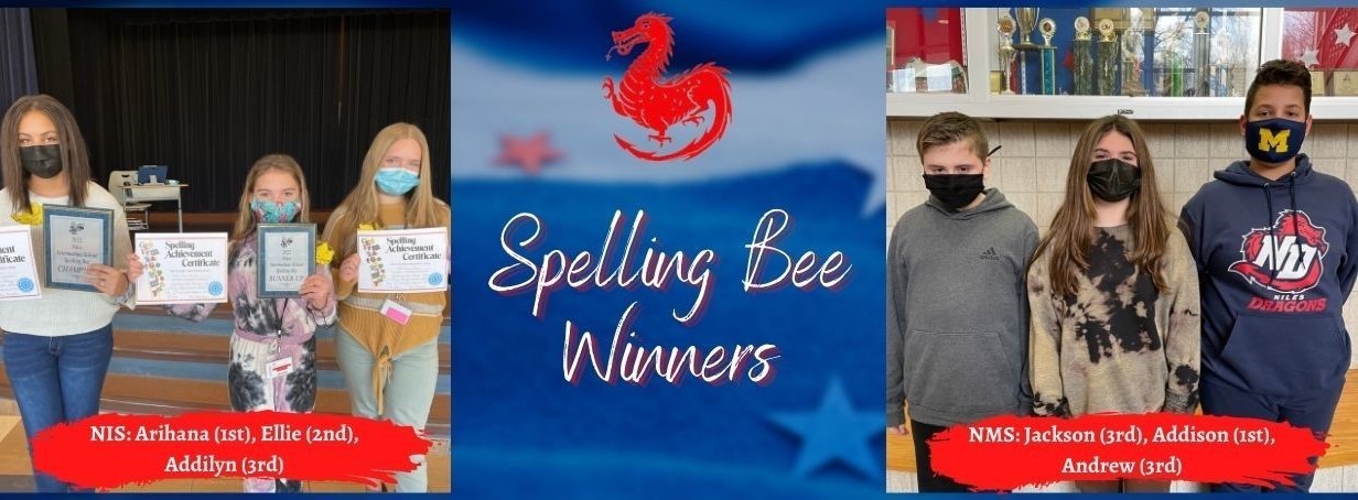 Congratulations Spelling Bee Winners!