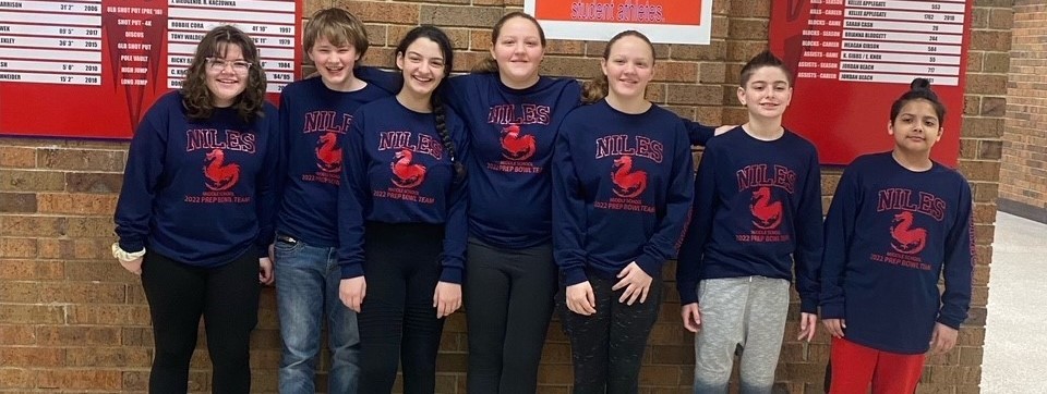 6th Grade Prep Bowl Makes it to Semi-Final Round of County Competition!