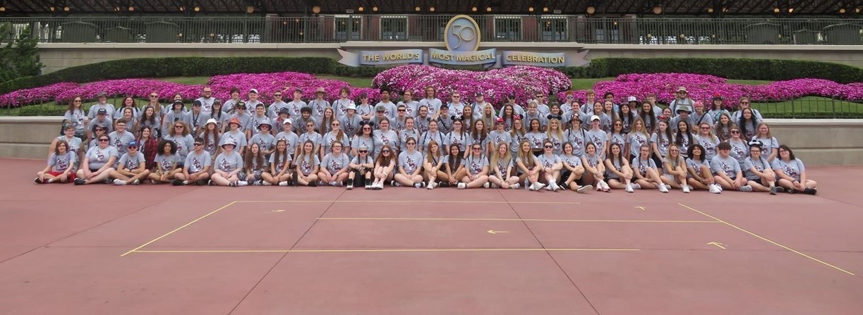 McKinley High Marching Band at Disney World
