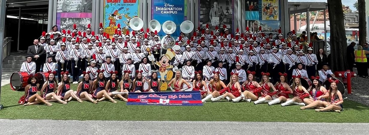 McKinley High Marching Band Performs at Disney World