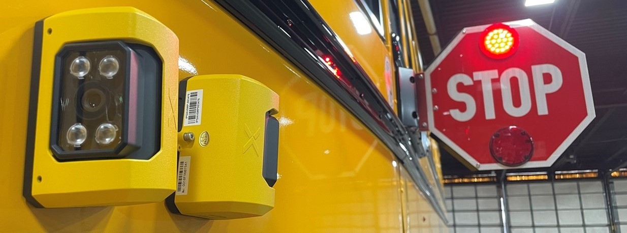 Stop-Arm Cameras Installed