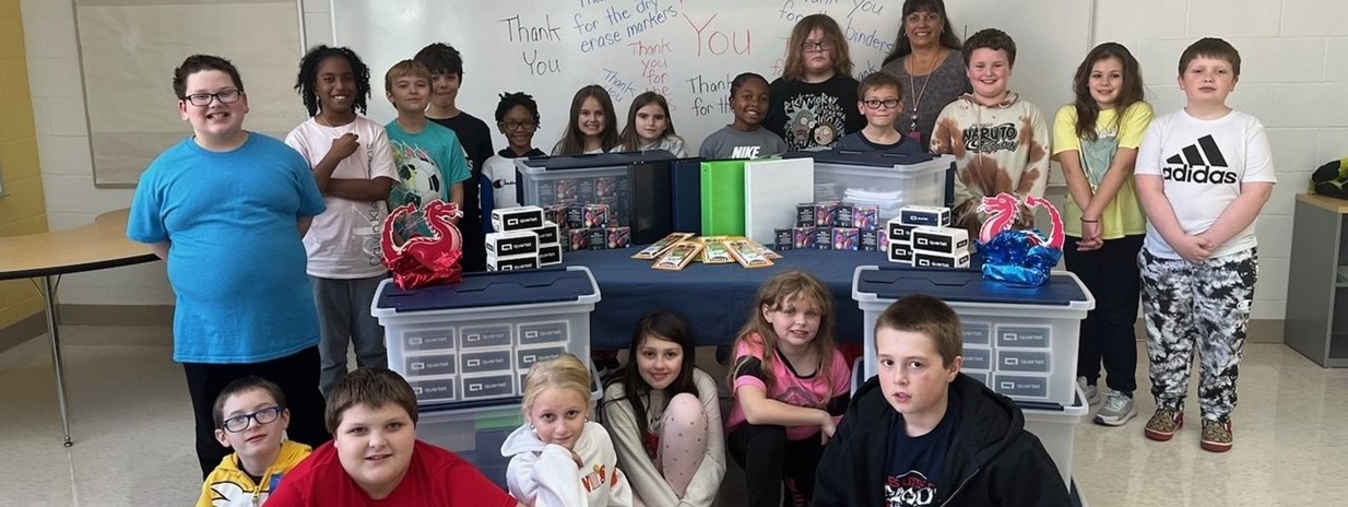 Thank you to the Spano Foundation for their generous donation of school supplies