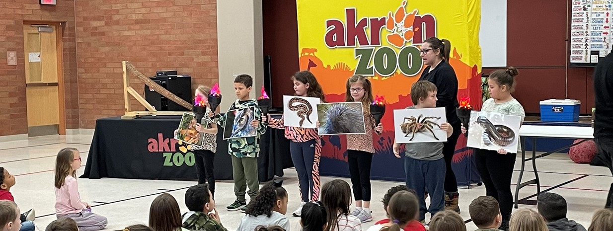 Akron Zoo Visits NPS!