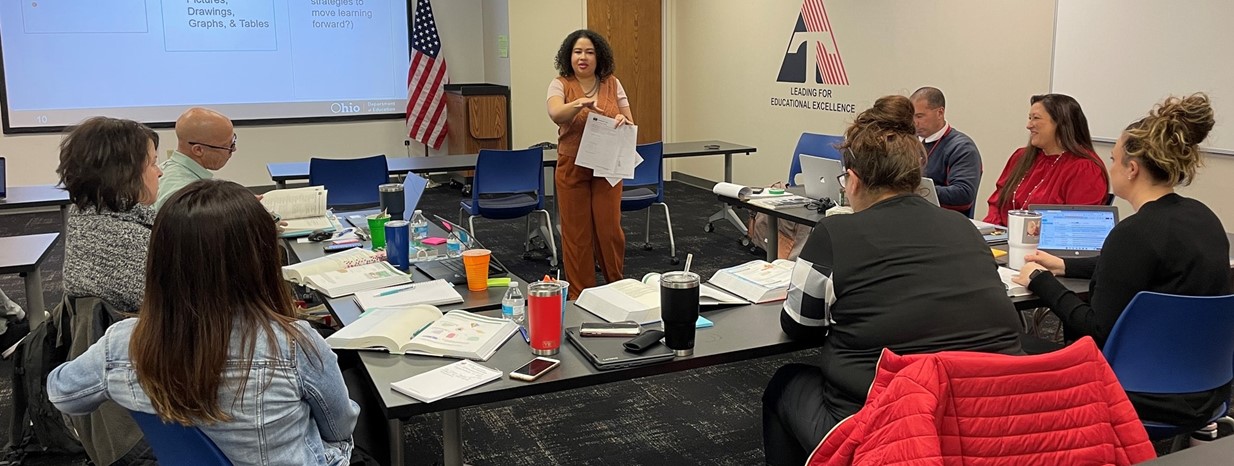 NMS staff participate in math professional development