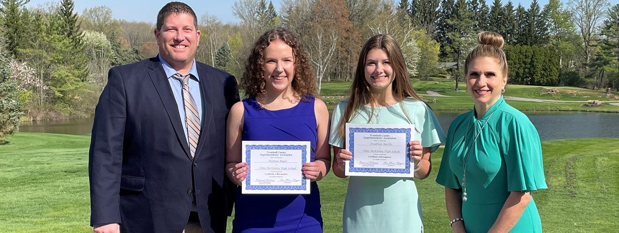 McKinley High Valedictorians Honored at Trumbull County Superintendents&#39; Breakfast