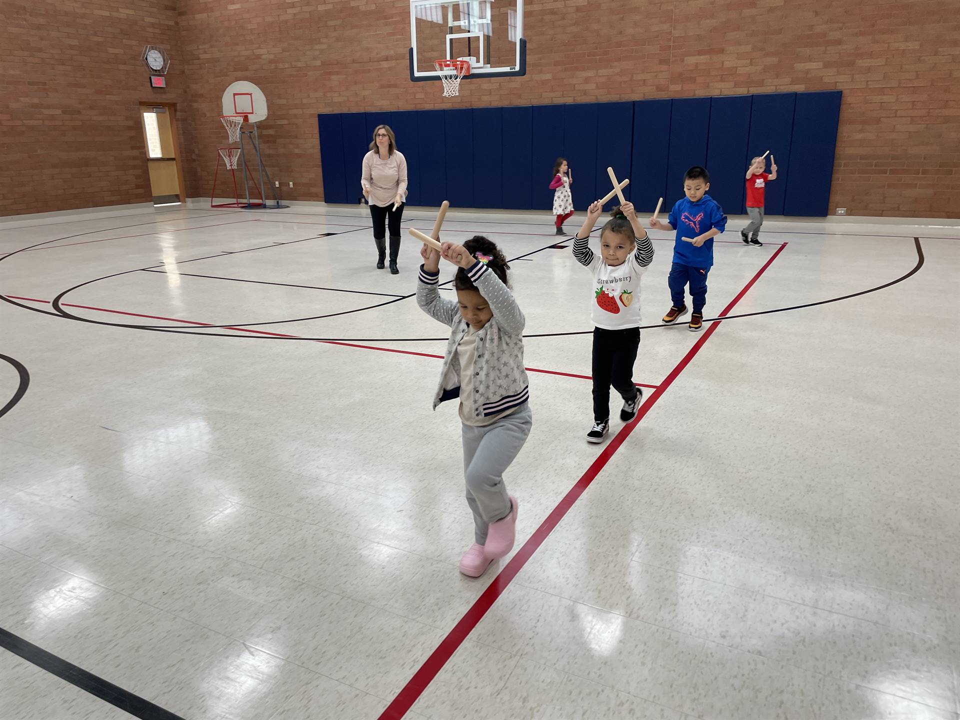 Musical movement with Lummi Sticks