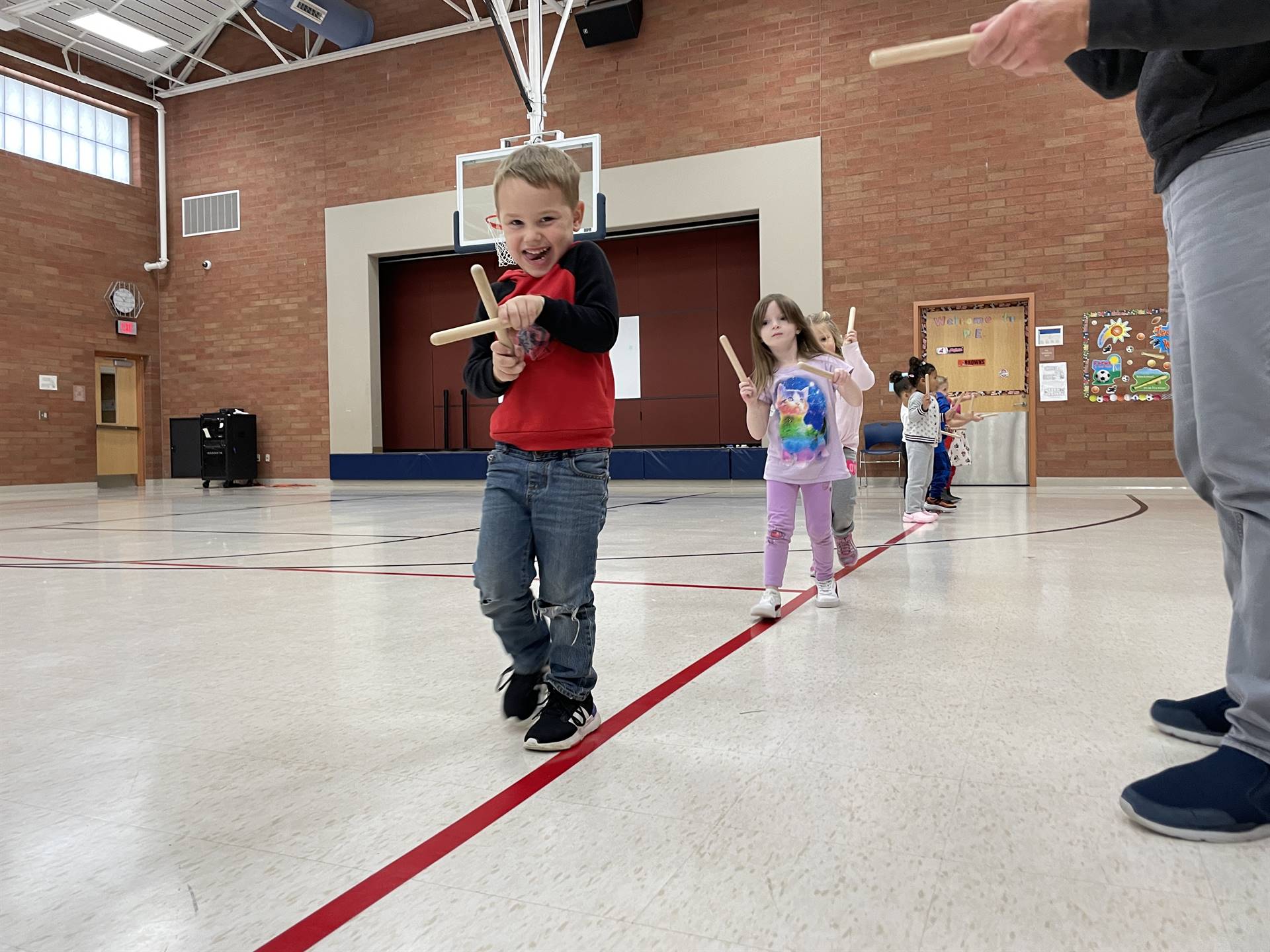 Musical movement with Lummi Sticks