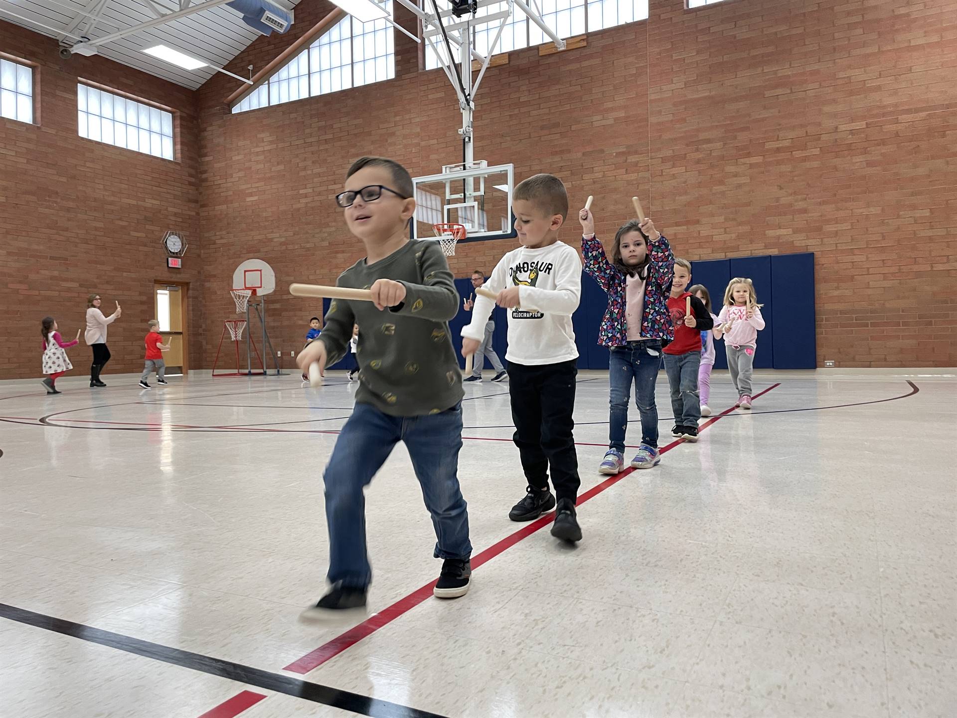 Musical movement with Lummi Sticks