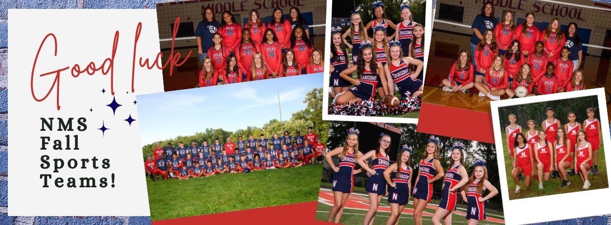Good luck Fall Sports teams!