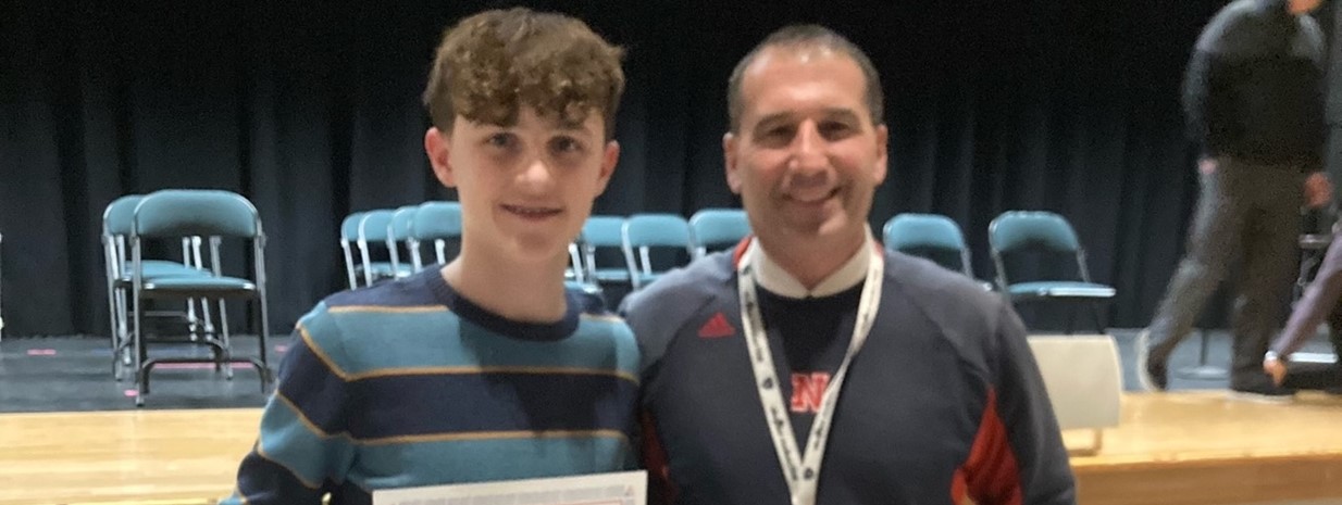 7th grader Vincent Dennis finishes 7th in the County Spelling Bee!