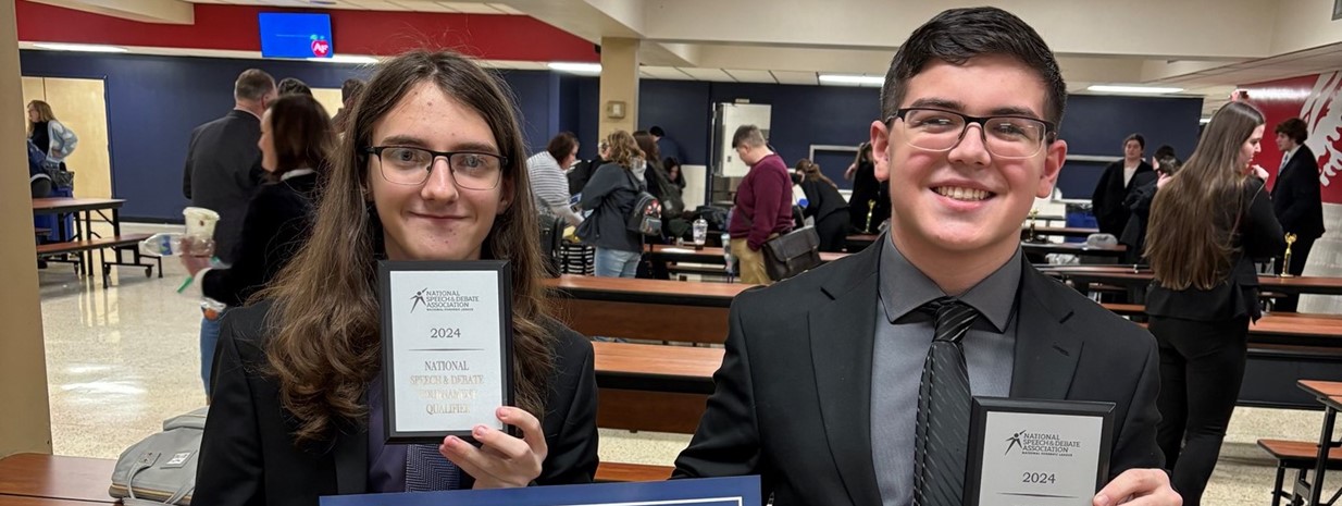 McKinley High students qualify for the National Speech & Debate competition!