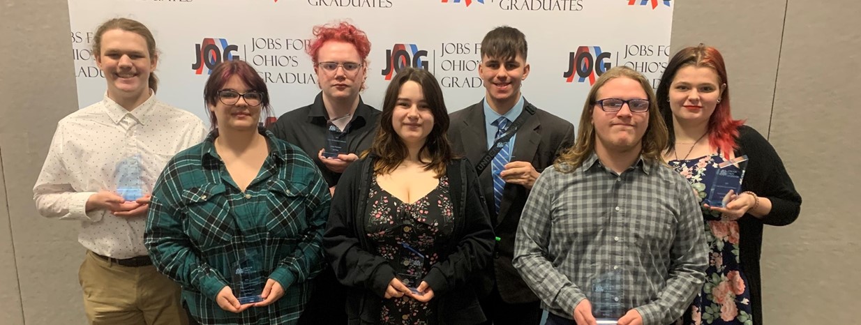 Students in the Jobs for Ohio Graduates win seven awards at competition!
