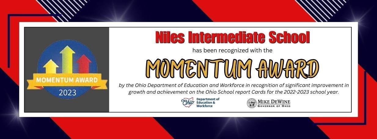 NIS receives momentum award from Ohio Department of Education