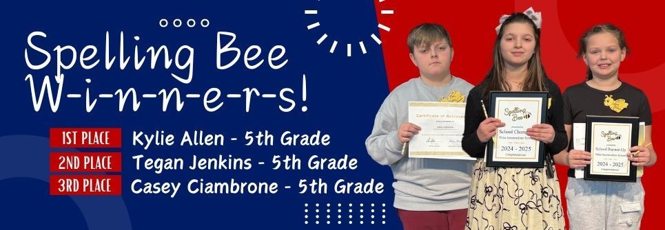NIS Spelling Bee Winners