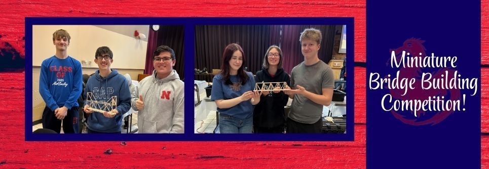 Miniature Bridge building competition