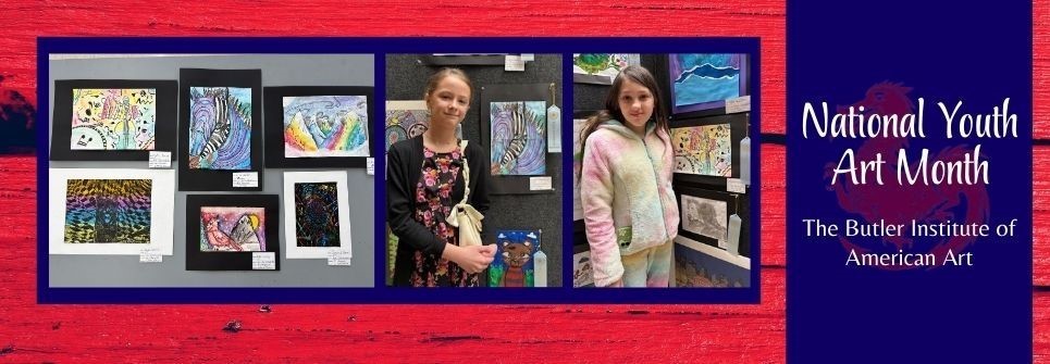 Six student works on display for National Youth Art Month