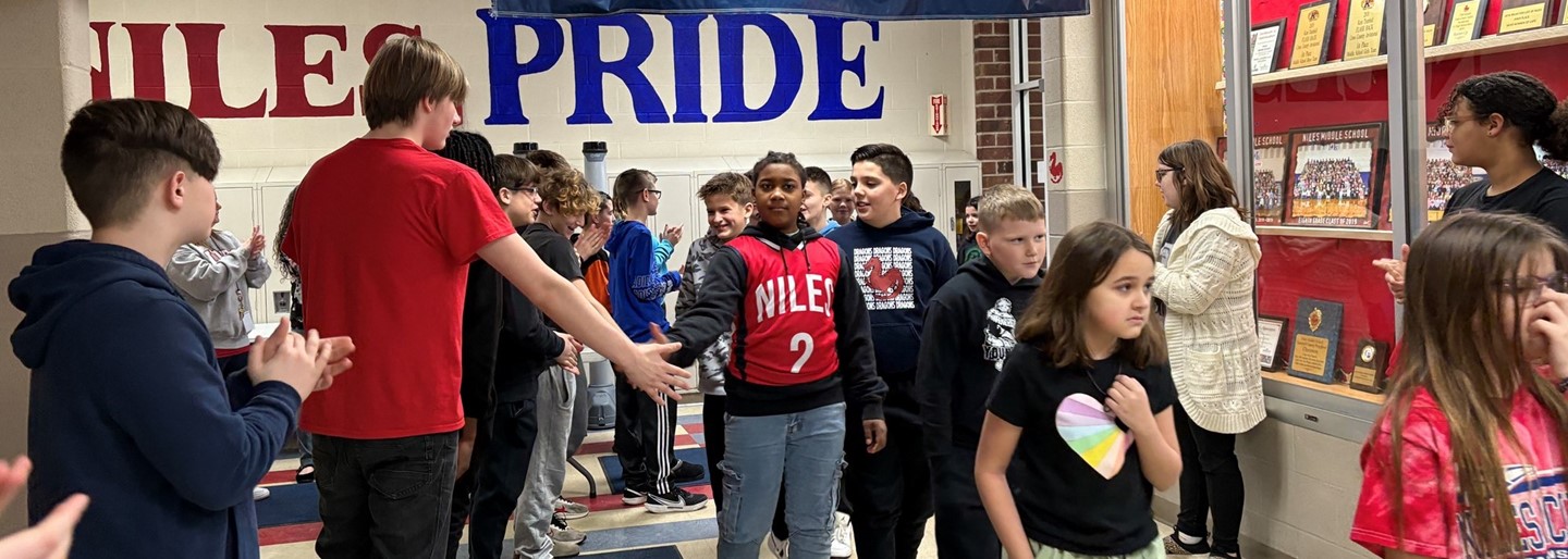 5th graders get their first taste of middle school during a recent visit!