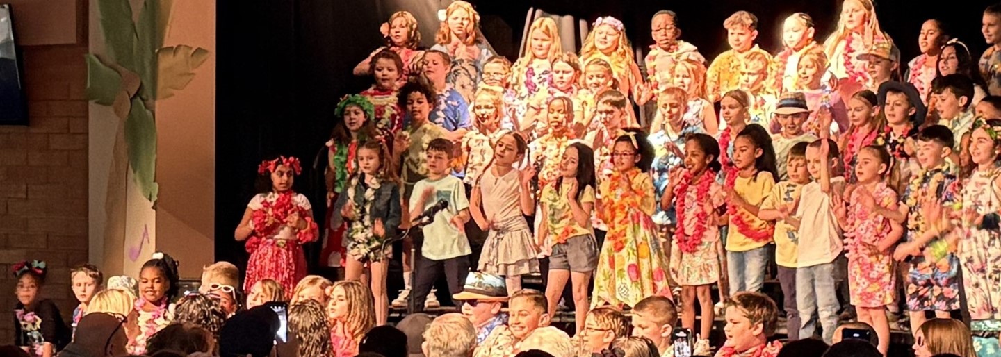 2nd graders get us ready for summer with their energetic concert!