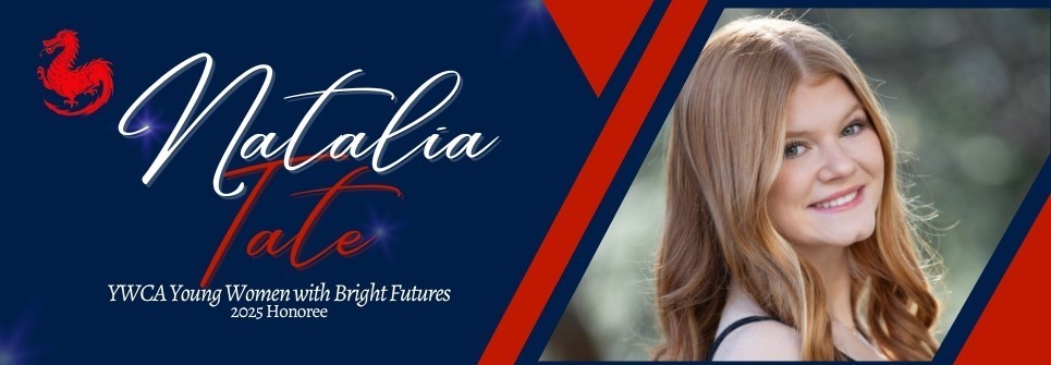 Natalia Tate - Young Women With Bright Futures honoree