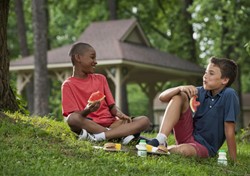 Kids Eating